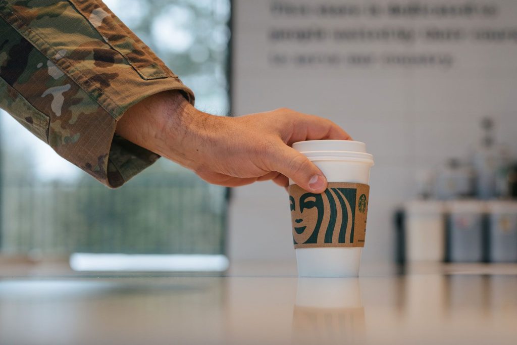 Starbucks Veterans Day