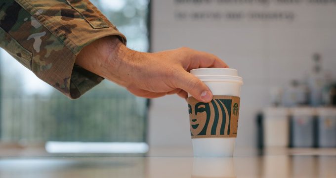 Starbucks Veterans Day