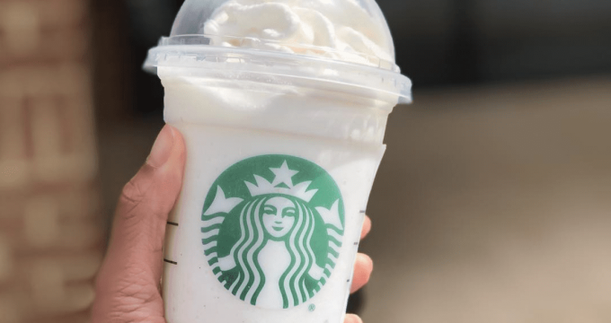 Starbucks vanilla bean frappuccino