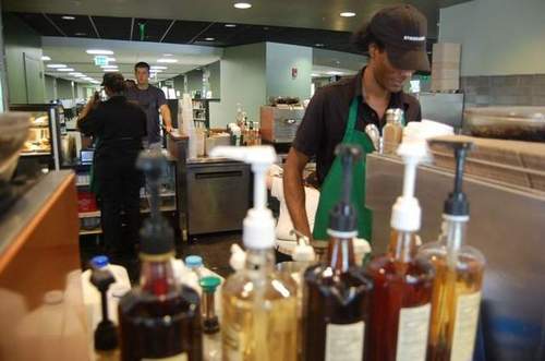 Starbucks vegan syrups